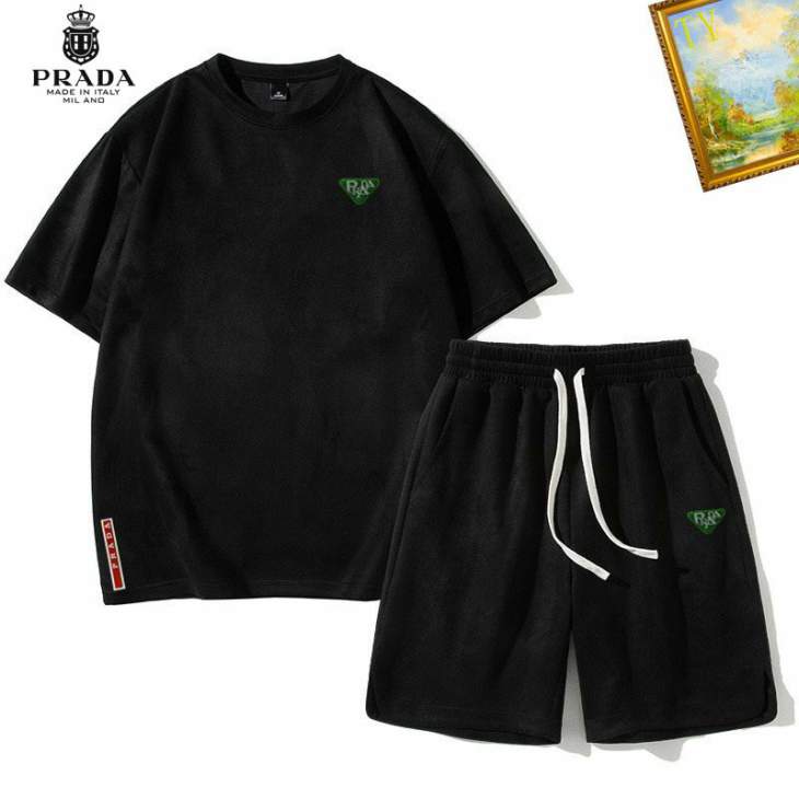 Picture of Prada Shirt Pant Suits _SKUPradaM-3XL25tx9224358
